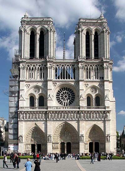 catedral de notre dame parís arquitectura gótica