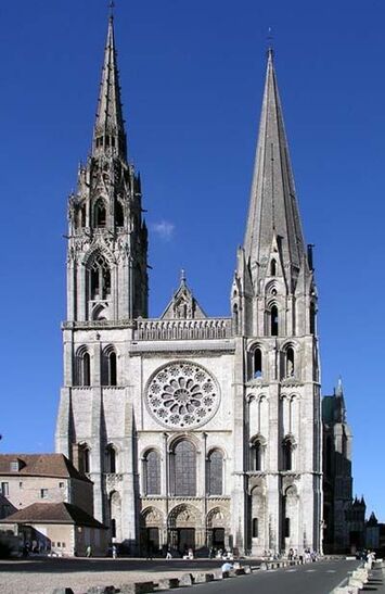 chartres catedral arquitectura gótica