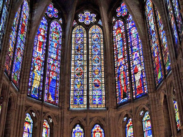 vidrieras catedral de león estilo gótico