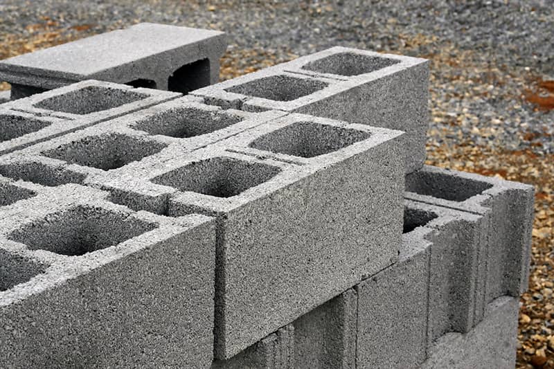bloques de hormigón cemento concreto