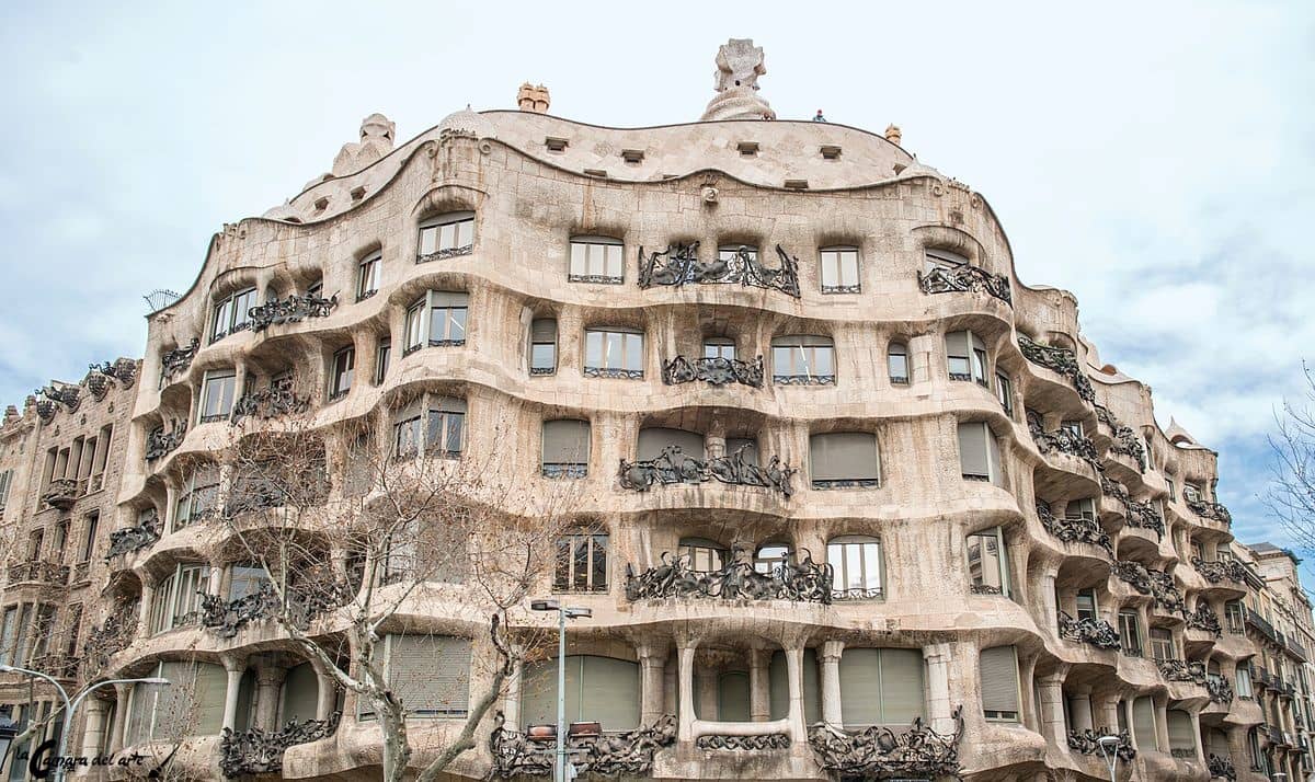 Casa Mila la pedrera Antoni Gaudí Barcelona