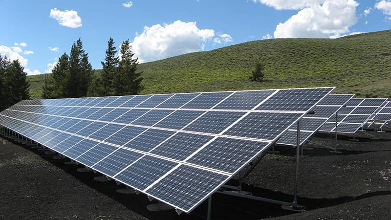 Espacio para instalar paneles solares
